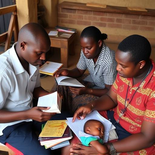 Ugandans using notebooks to track their daily expenses in Kampala